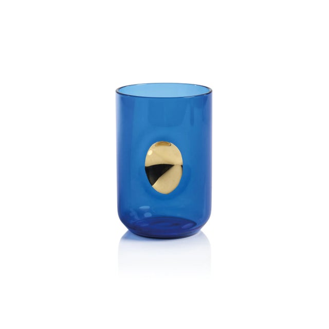 Upgrade your drinking experience with our Ambrosi Glass Tumblers featuring gold accents. Whether you're sipping your...
