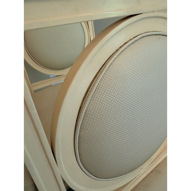 Alabaster Set of 8 Bernhardt Salon Dining Chairs For Sale - Image 8 of 10