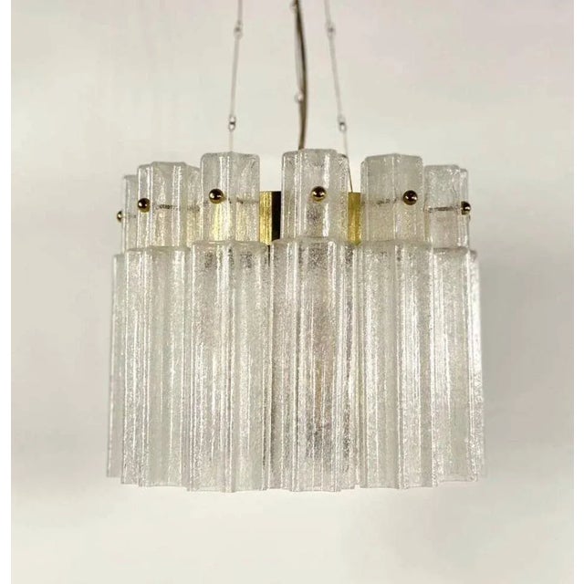 Vintage Austrian Chandelier in Glass from Kalmar Lighting, 1970s For Sale - Image 6 of 6