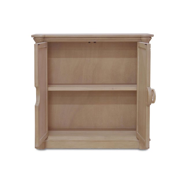 Contemporary Coastal Small Credenza For Sale - Image 3 of 4