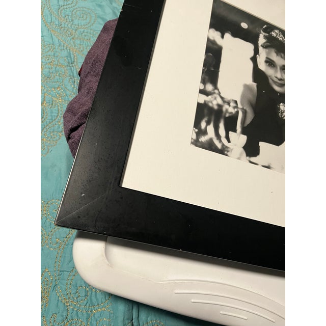 1980s 20 X 20 Framed Print of Audrey Hepburn For Sale - Image 5 of 6