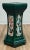 Early 20th Century Vintage Majolica Style Green Glazed Garden Stool For Sale - Image 5 of 9