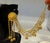 Modern 22k Gold Drop Earrings With 'Attached' Champasaralu / Ear Chains, 72 Gm For Sale - Image 3 of 8