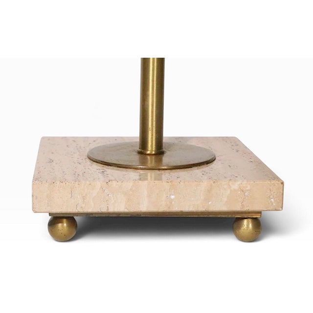 Metal 1950s Mid Century Table Lamp Possibly McCobb Stiffel Ligholier For Sale - Image 7 of 14