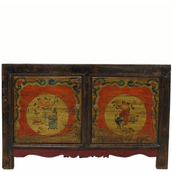 Hand Painted Mongolia Sideboard For Sale - Image 12 of 12