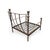 Contemporary Attributed Michael Taylor Designs Montecito Armless Chair in Bronzed Aluminum For Sale - Image 3 of 7