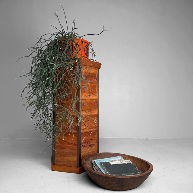 Japanese Kadai Plant Stand, 1994 For Sale - Image 4 of 18