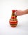 1960s Mid-Century Modern W. Germany Ceramic Jar Red & Gold For Sale In Greensboro - Image 6 of 10