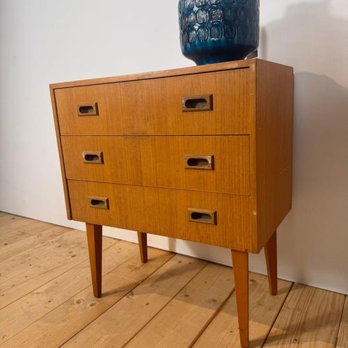 Oak Bedside Table, Denmark, 1960s For Sale - Image 5 of 7