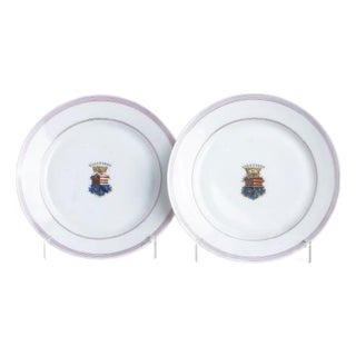 Emblem Plates, Set of 2 For Sale