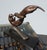 2000 - 2009 Vintage Bronze Balancing Swimming Otters Statue ~ Sculpture For Sale - Image 5 of 15