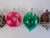 Vintage Czechoslovakian Glass Christmas Diorama Ornaments, 1960, Set of 6 For Sale - Image 9 of 18