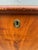 Wood Antique Orange Flame Grain Paint Decorated Blanket Chest, Pennsylvania, Circa 1840’s For Sale - Image 7 of 18