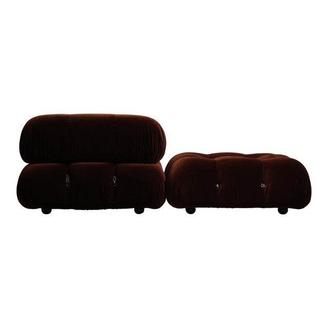 Camaleonda Modular Sofa by Mario Bellini for B&B Italia, 1972, Set of 2 For Sale - Image 6 of 18