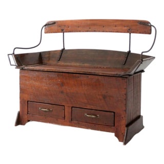 Antique Buggy Seat Storage Bench For Sale