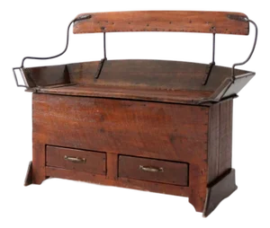 Antique Buggy Seat Storage Bench