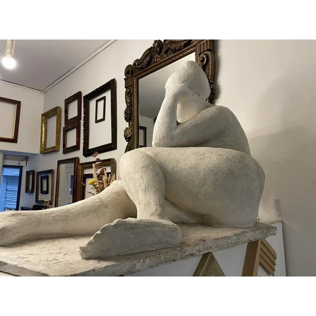 Reclining Nude Woman, 1950, Plaster For Sale - Image 6 of 7