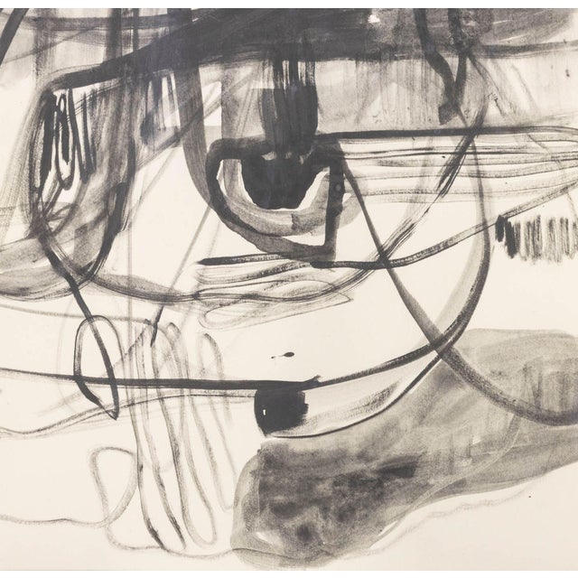 2020s Jana Schroder Abstract Composition Ink, Ca. 2020 For Sale - Image 5 of 7