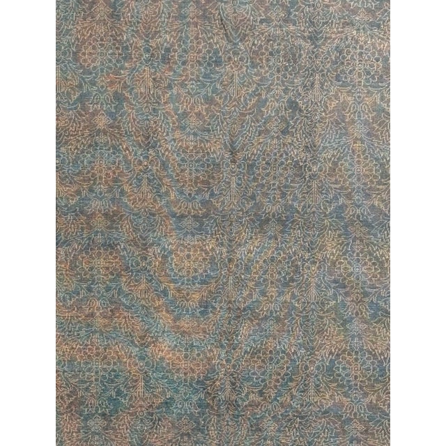 Flat Weave Transitional Rug , 8' X 10' For Sale - Image 4 of 6