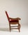 Voltaire Oak Armchair with Velvet Upholstery, Antique, France, 19th Century For Sale In Greensboro - Image 6 of 12