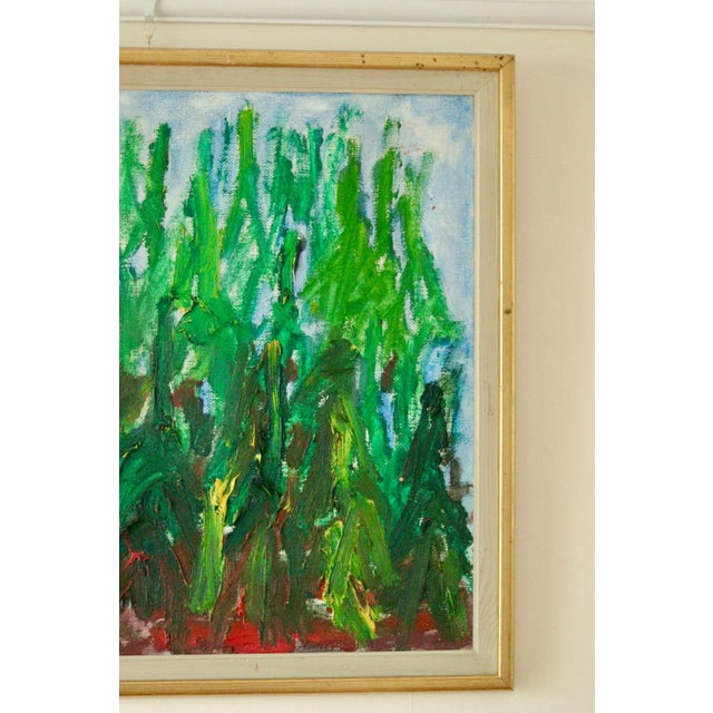 Bo Sällström, Woodland, 1970s, Oil on Canvas For Sale - Image 4 of 11
