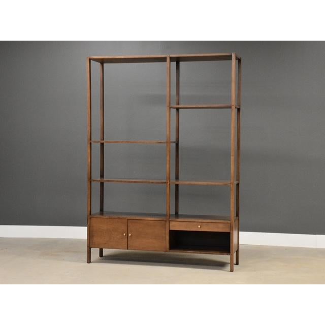 Mid-Century Modern 1950s Paul McCobb Planner Group Wall Unit Credenza For Sale - Image 3 of 13