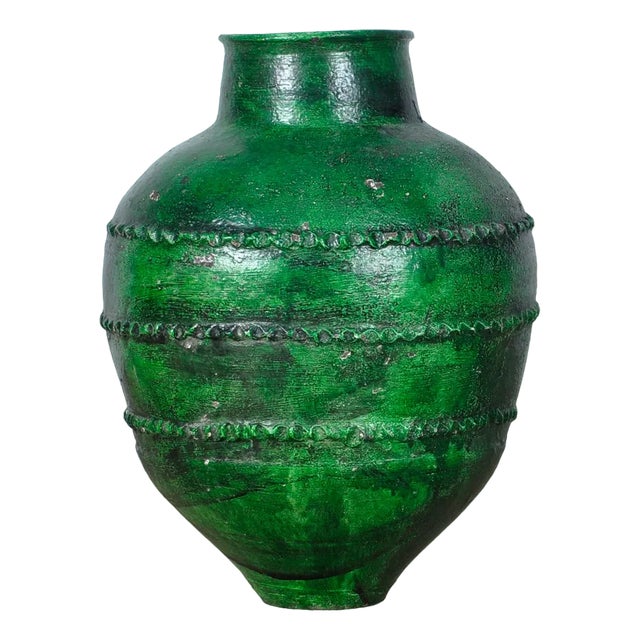 Large Turkish Terracotta Garden Urn, 1965 For Sale