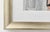 This handsome, Mid-Century Modern, Cubist pencil-pastel was created in the 1950s.by the artist "Record". Here the artist...