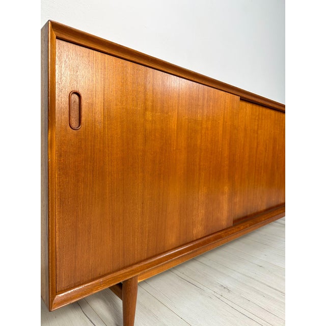 Vintage Mid-Century Danish Teak OS29 Sideboard by Arne Vodder for Sibast, 1960s For Sale - Image 6 of 16