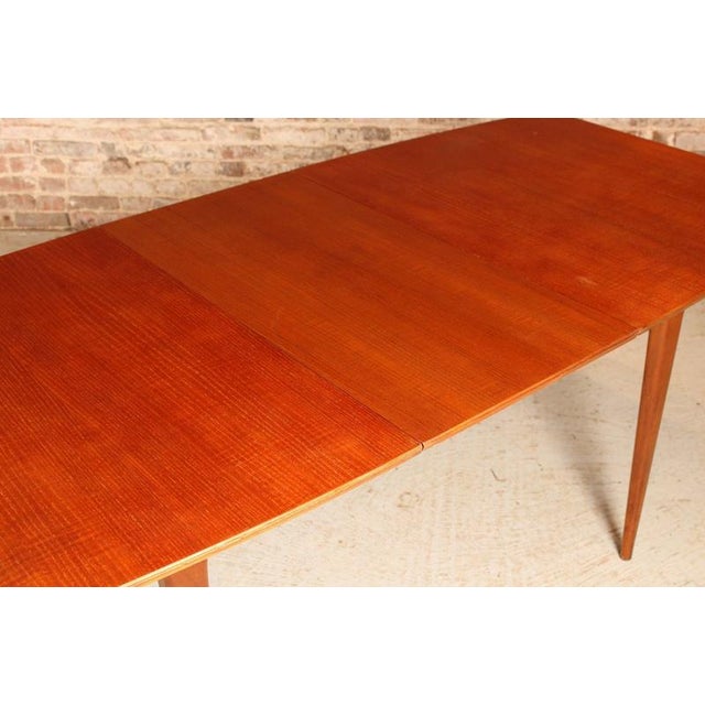 1960s Mid-Century Modern Teak and Mahogany Dining Table and Chairs from McIntosh, 1960s, Set of 7 For Sale - Image 5 of 18