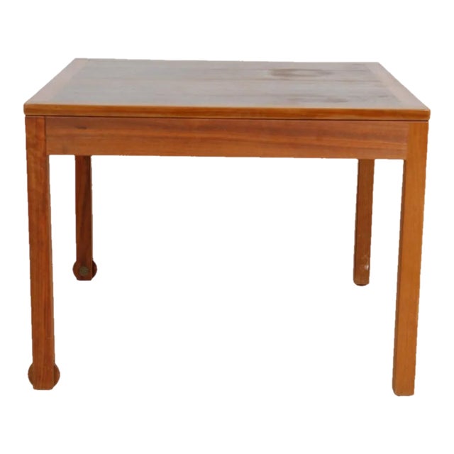 Teak Coffee Table with Wheels by Børge Mogensen for Fredericia For Sale