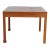 Teak Coffee Table with Wheels by Børge Mogensen for Fredericia For Sale