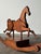 Handcrafted Mid 20th Century Sculptural Pine Rocking Horse For Sale - Image 17 of 18