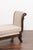 French 1860s Empire Style Walnut Bench with Out-Scrolled Sides and Swan Figures For Sale - Image 4 of 10