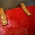 Animal Skin A 2004 Louis Vuitton Red Vernis Patent Leather and Vachetta Reade Hand-Bag For Sale - Image 7 of 18