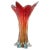 Vintage Italian Red Tall Vase in Murano Art Glass, 1960s For Sale