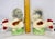 Vintage Hand-Painted Lusterware Ceramic Rooster Figurines From Brazil - A Pair For Sale - Image 9 of 12
