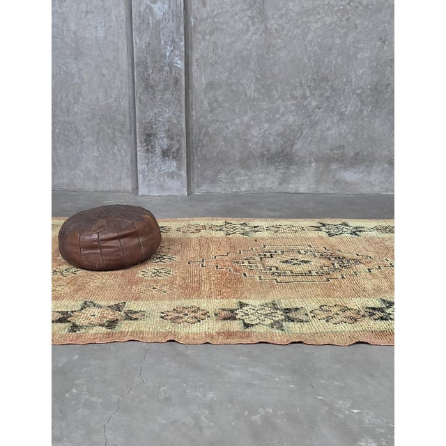 Soft Blush Moroccan Rug - 9.7 X 5.3 Ft For Sale In Cleveland - Image 6 of 6