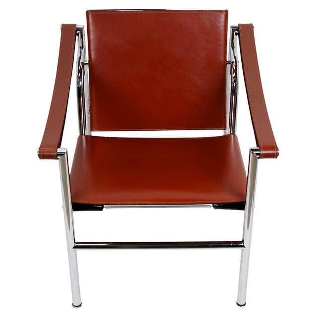 Mid-Century Modern Vintage LC1 Armchair by Le Corbusier for Cassina, 1970s For Sale - Image 3 of 8