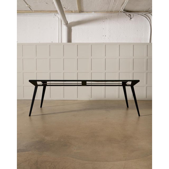 Jean Prouvé Swedish Dining Table by Jean Prouvé, 1950s For Sale - Image 4 of 8