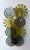 Metal Contemporary Pair of Brass and Murano Glass Spiral Sconces, Italy For Sale - Image 7 of 14