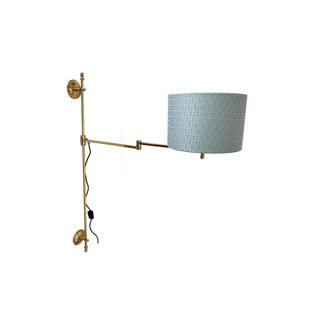 Vintage Swing Sconce in Bronze and Brass, 1960s For Sale - Image 16 of 16