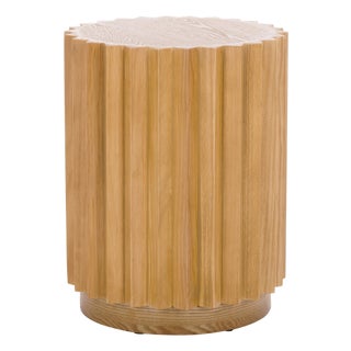Arashi End Table in Natural For Sale