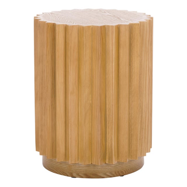 Arashi End Table in Natural For Sale