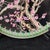 White Chinese Ceramic Plate,Qianlong Marked Famille Rose Porcelain Plate Hand Painted Plum Blossoms Pattern For Sale - Image 8 of 9