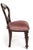 Victorian Antique Salesman Sample Victorian Upholstered Ballon-Back Side Chair For Sale - Image 3 of 13