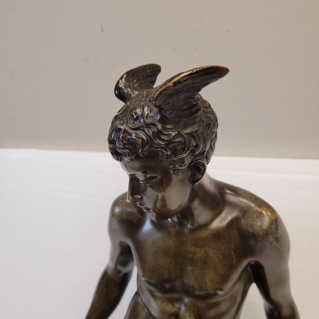 Eutrope Bouret, Mercury, 1800s, Bronze For Sale - Image 10 of 18