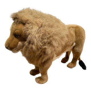 F. A. O. Schwartz Life-Size Lion Seat For Sale