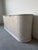 1980’s Postmodern Chic Rattan and Stone Oval Credenza For Sale - Image 4 of 12