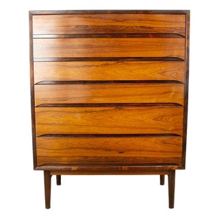 Large Danish Chest of Drawers in Rosewood by Svend Langkilde, 1960s For Sale